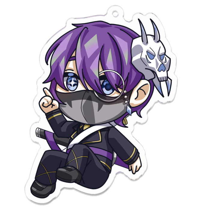 アクリルキーホルダー - 70 x 70 (mm)