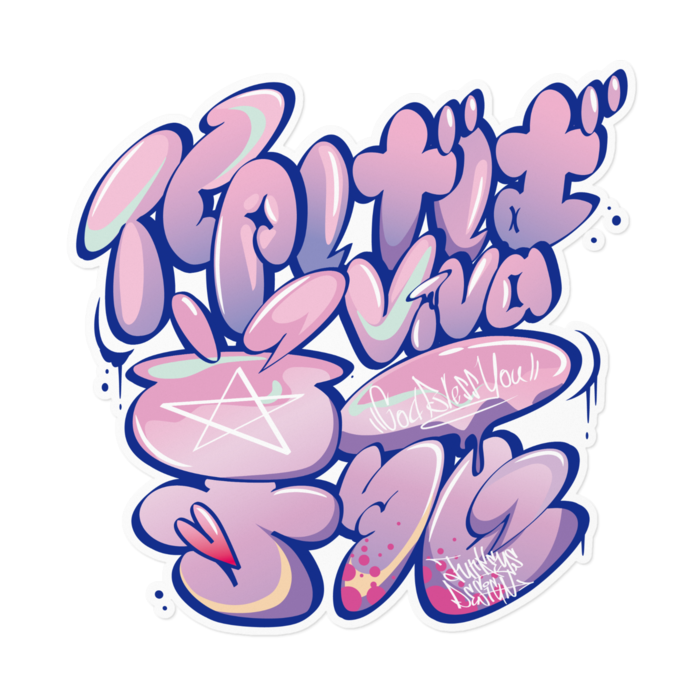 ステッカー - 160 x 160 (mm)