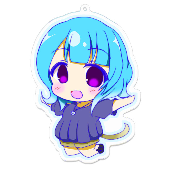 アクリルキーホルダー - 100 x 100 (mm)