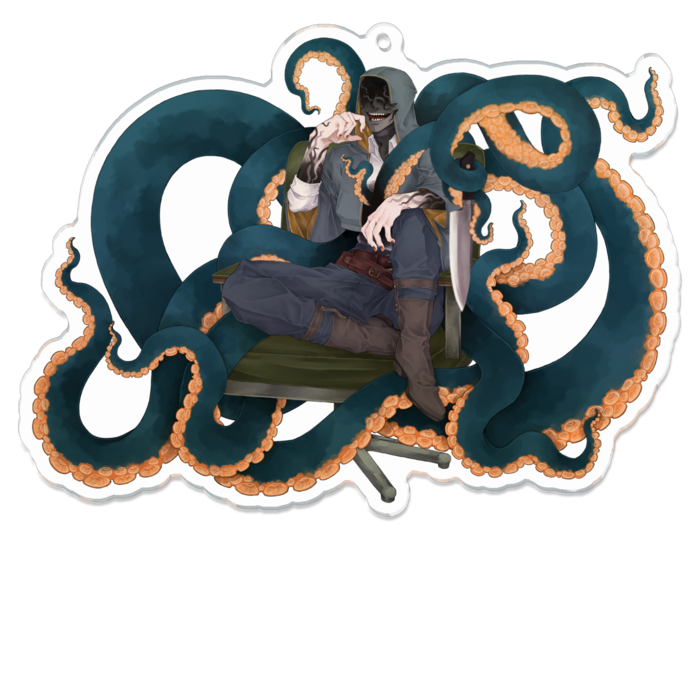 アクリルキーホルダー - 100 x 100 (mm)