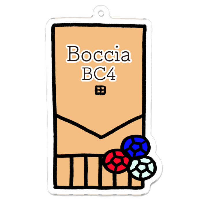 アクリルキーホルダー - 70 x 70 (mm)