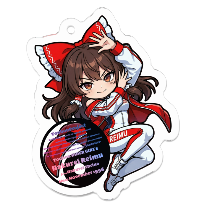 アクリルキーホルダー - 50 x 50 (mm)