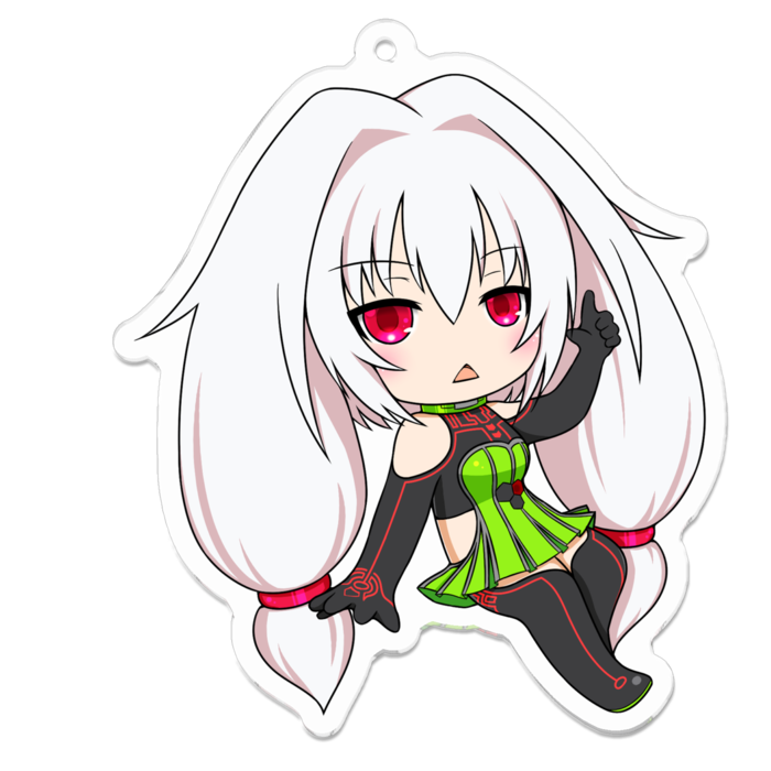アクリルキーホルダー - 70 x 70 (mm)