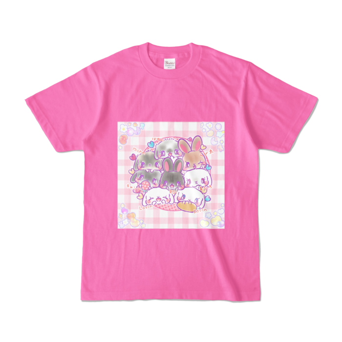カラーTシャツ - S - ピンク (濃色)