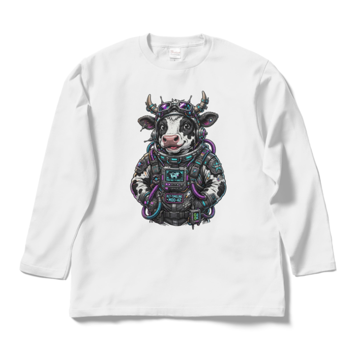 ロングスリーブTシャツ - L - ホワイト