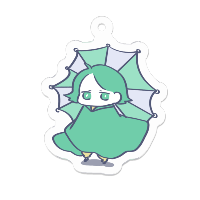 アクリルキーホルダー - 50 x 50 (mm)
