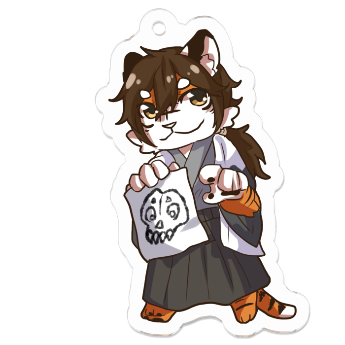 アクリルキーホルダー - 50 x 50 (mm)