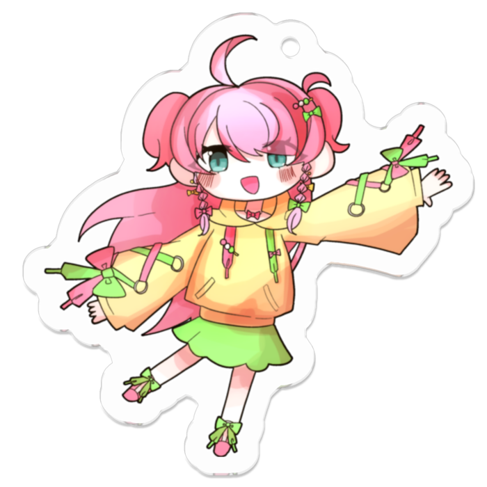 アクリルキーホルダー - 50 x 50 (mm)