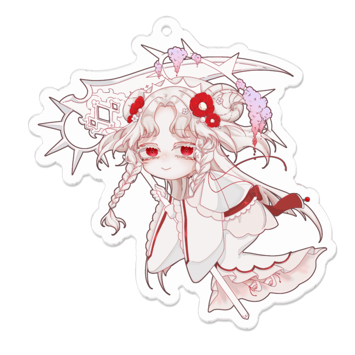 アクリルキーホルダー - 70 x 70 (mm)