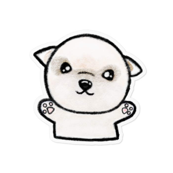 ステッカー - 100 x 100 (mm)