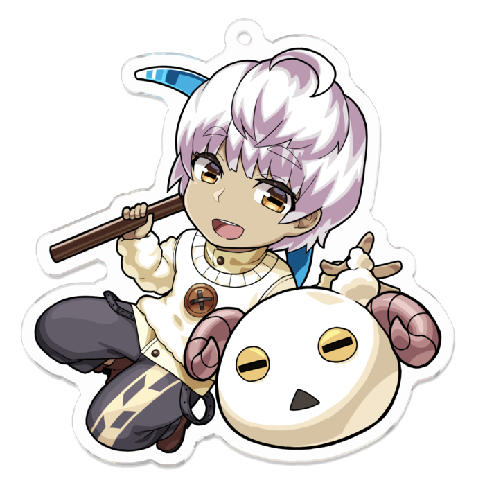 アクリルキーホルダー - 70 x 70 (mm)