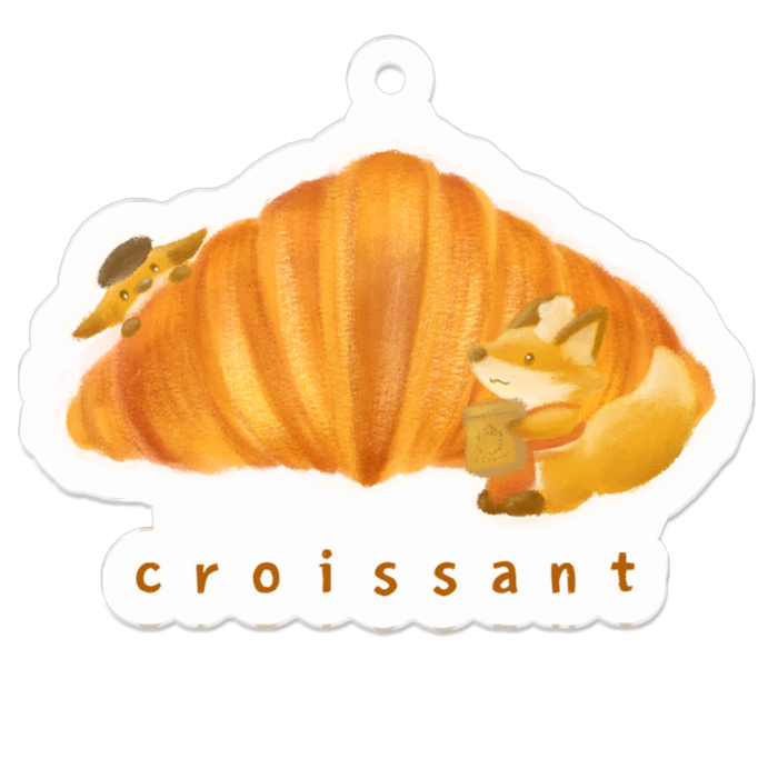 きつねさん　クロワッサン