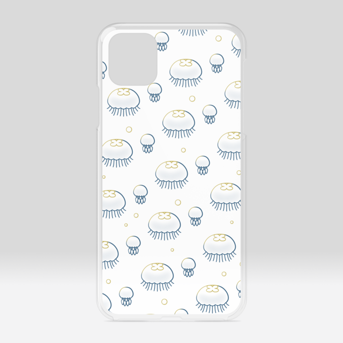 クリアiPhoneケース 白色 iPhone 11ProMax