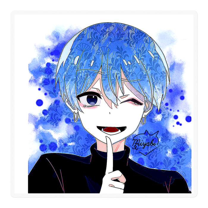 ステッカー - 100 x 100 (mm)