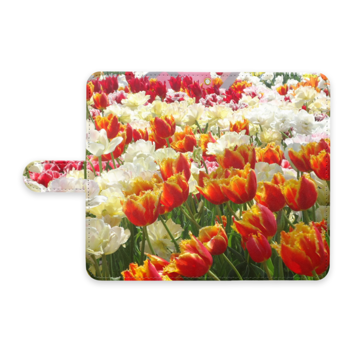 手帳型Androidケース - L - ストラップ穴 あり