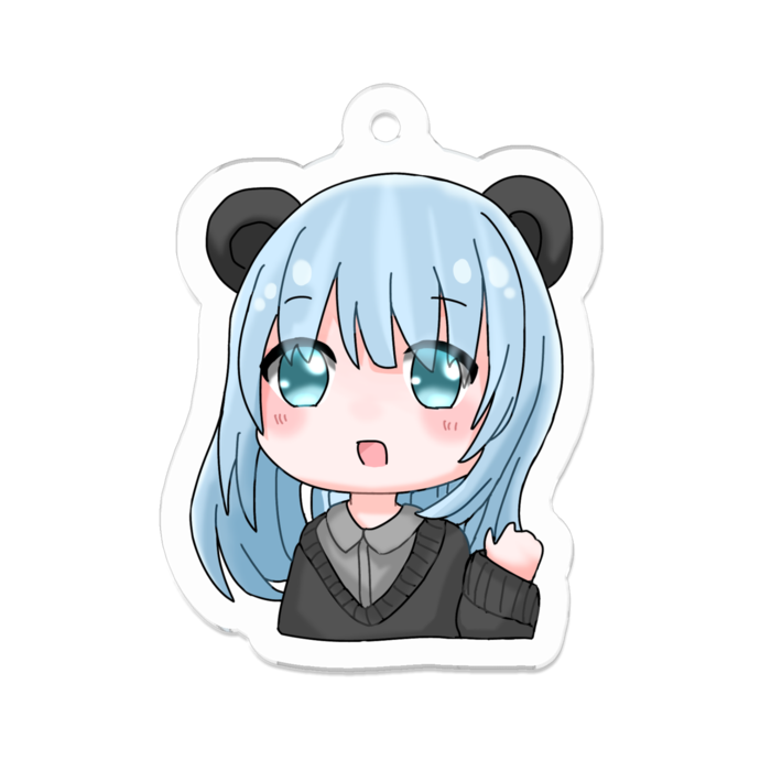 アクリルキーホルダー - 50 x 50 (mm)