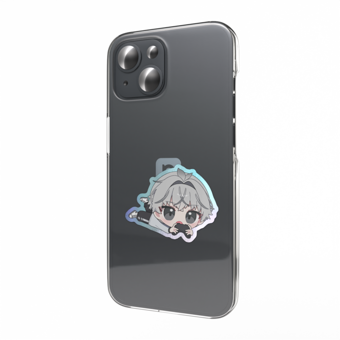 オーロラスマホステッカー - 縦