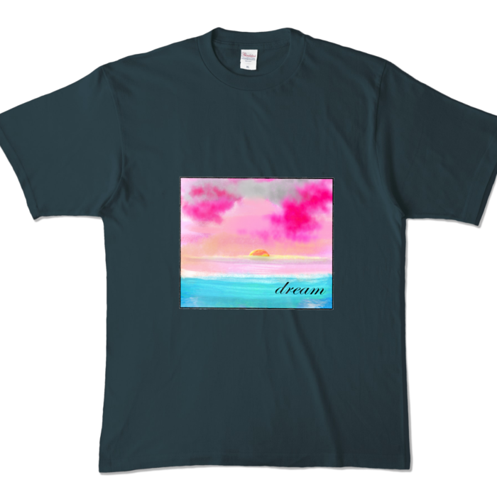 カラーTシャツ - XL - デニム (濃色)