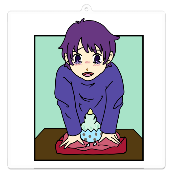 アクリルキーホルダー - 100 x 100 (mm)