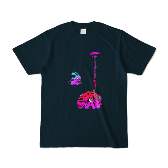 カラーTシャツ - S - ネイビー (濃色)