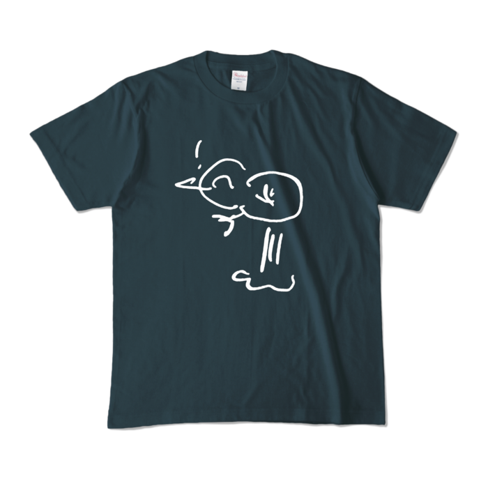 カラーTシャツ - M - デニム (濃色)