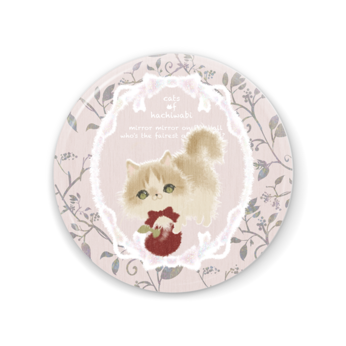 缶ミラー - 56mmピンク