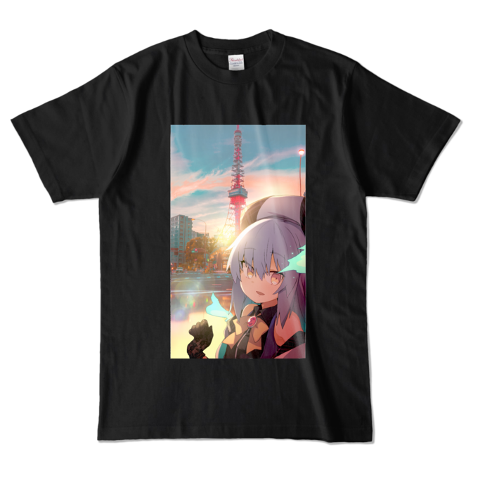 カラーTシャツ - L - ブラック (濃色)