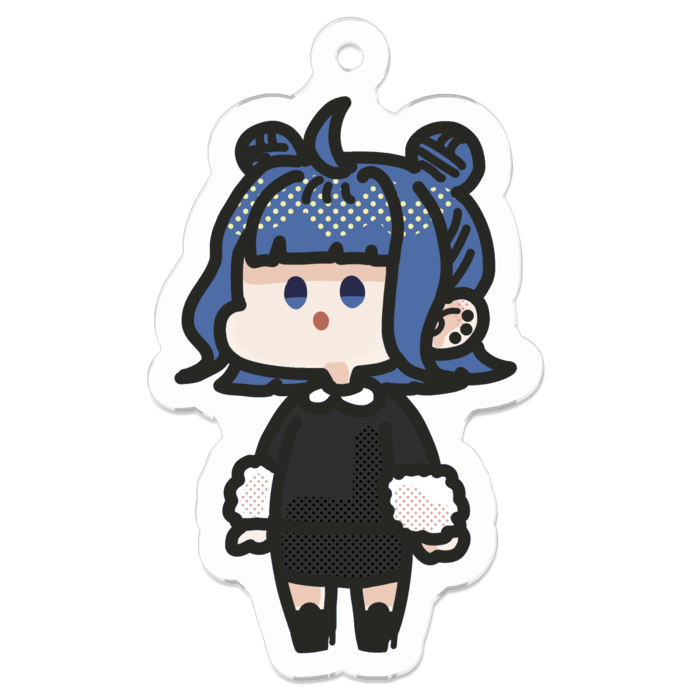 おしゃべりニュイちゃん - 50 x 50 (mm)