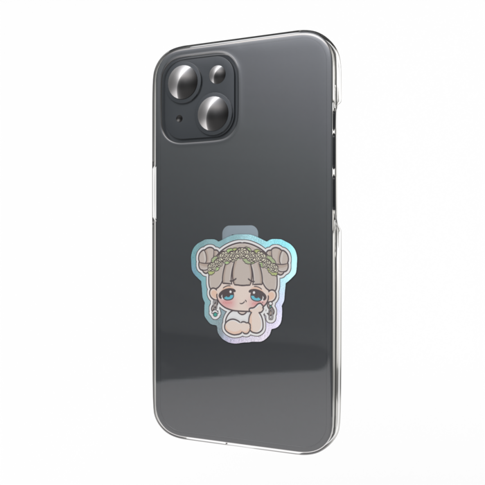 オーロラスマホステッカー - 縦