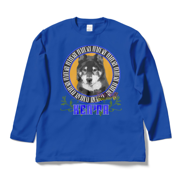 ロングスリーブTシャツ - L - ロイヤルブルー