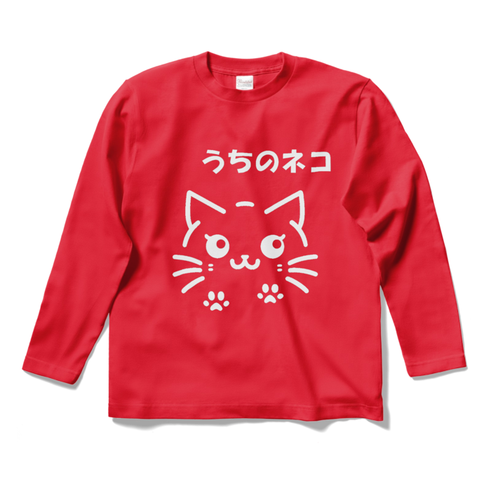 ロングスリーブTシャツ - S - レッド