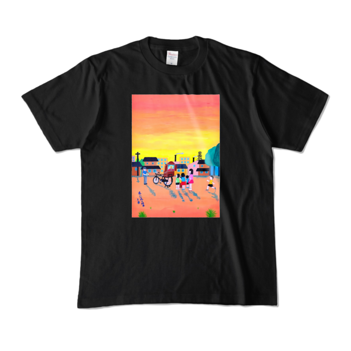 カラーTシャツ - M - ブラック (濃色)