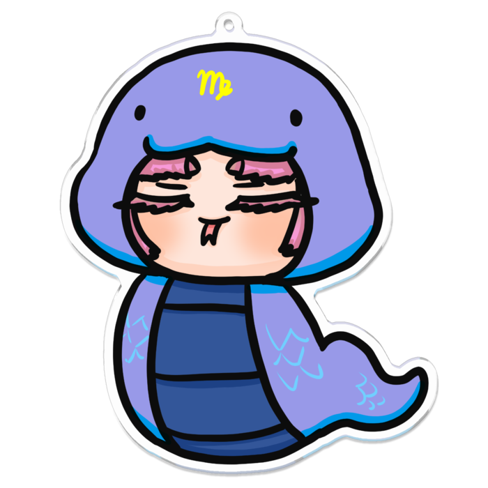 アクリルキーホルダー - 100 x 100 (mm)