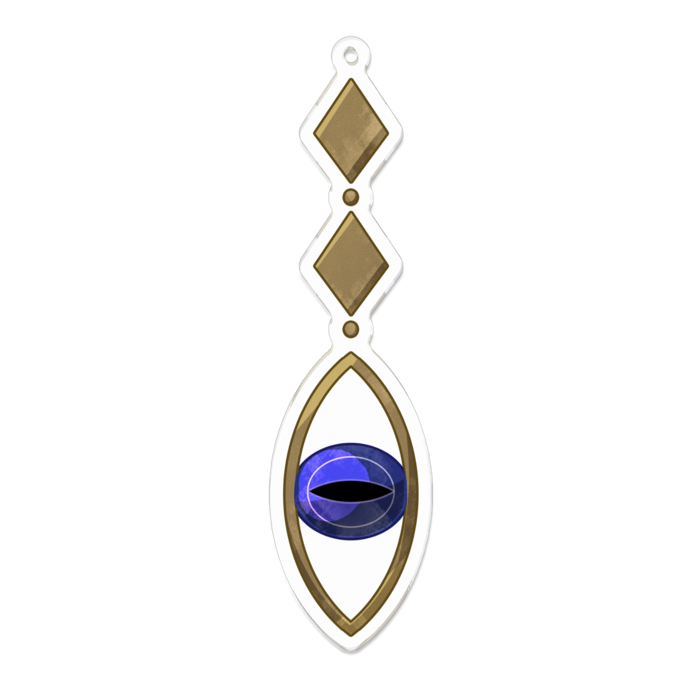 アクリルキーホルダー - 100 x 100 (mm)