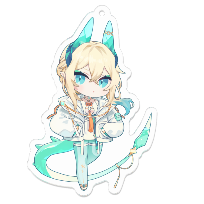 アクリルキーホルダー - 70 x 70 (mm)