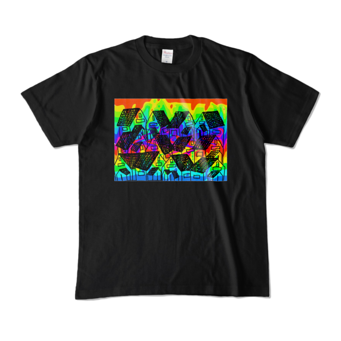 カラーTシャツ - M - ブラック (濃色)