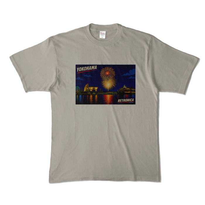 カラーTシャツ - XL - シルバーグレー (淡色)