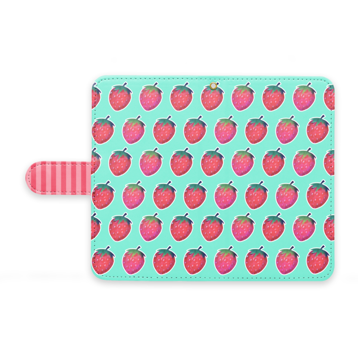 手帳型Androidケース - M - ストラップ穴 あり