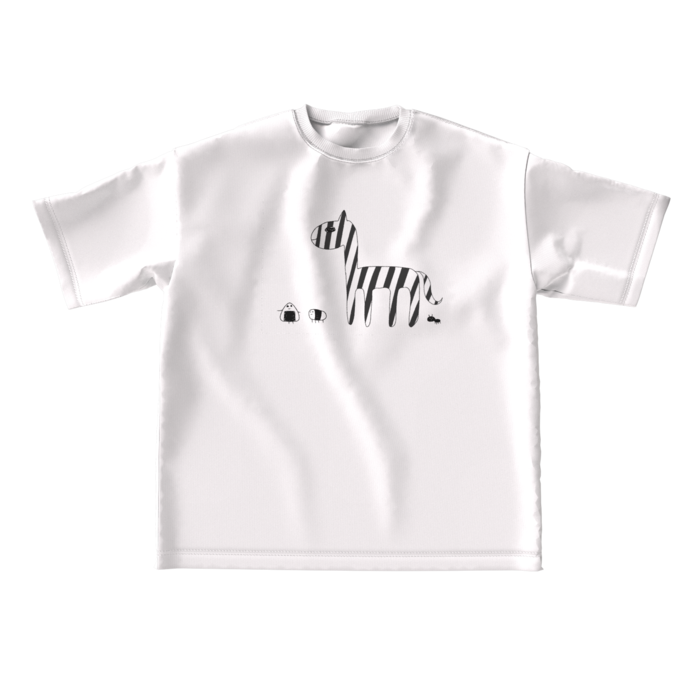 ビッグシルエットTシャツ - L - 正面
