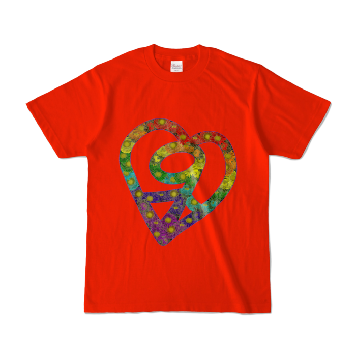 カラーTシャツ - S - レッド (濃色)