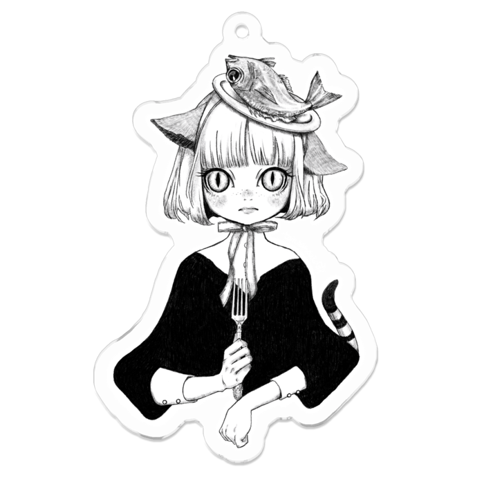 アクリルキーホルダー - 70 x 70 (mm)