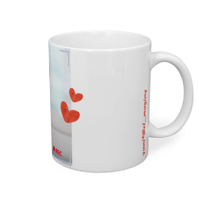 マグカップ - 直径 8 cm / 高さ 9.5 cm