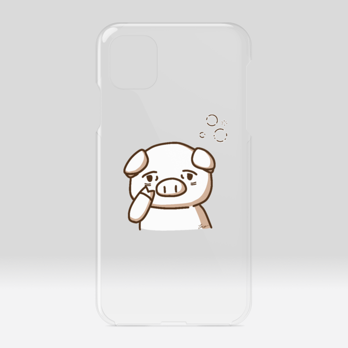 クリアiPhoneケース - iPhone11