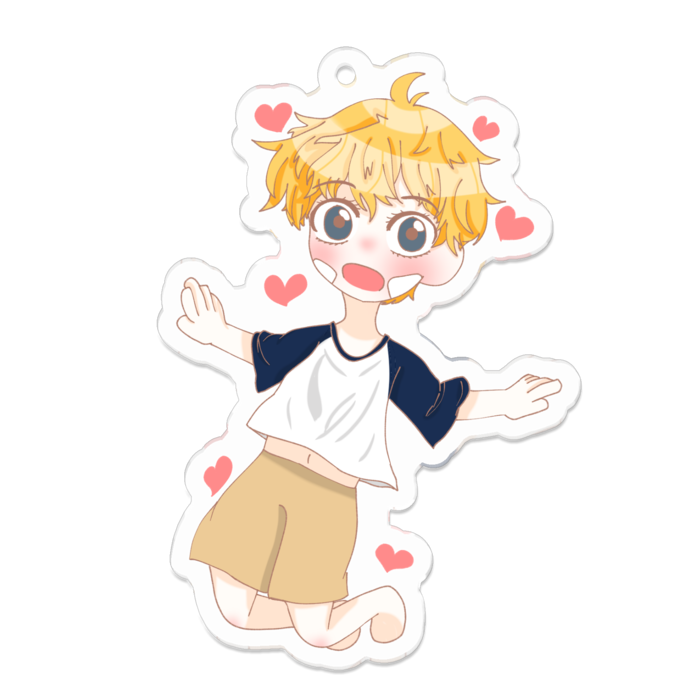 アクリルキーホルダー - 70 x 70 (mm)