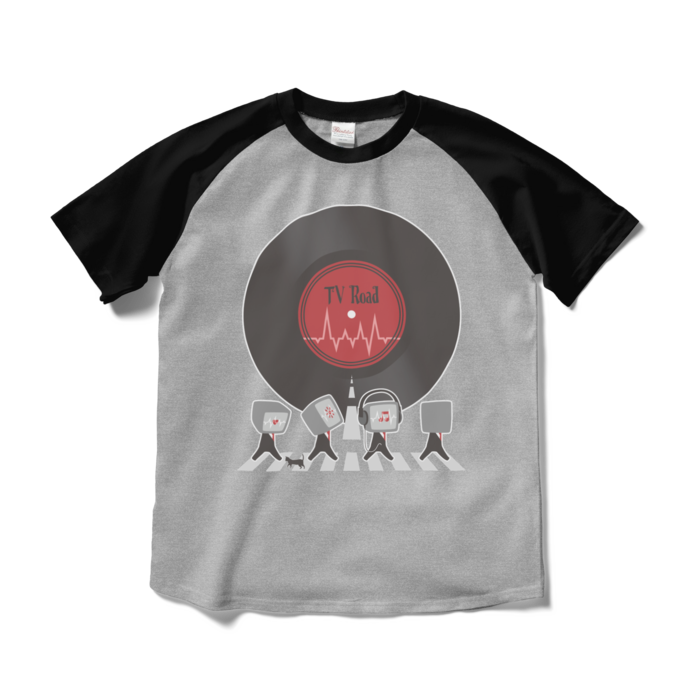 【Ｍ】　杢グレー×ブラック