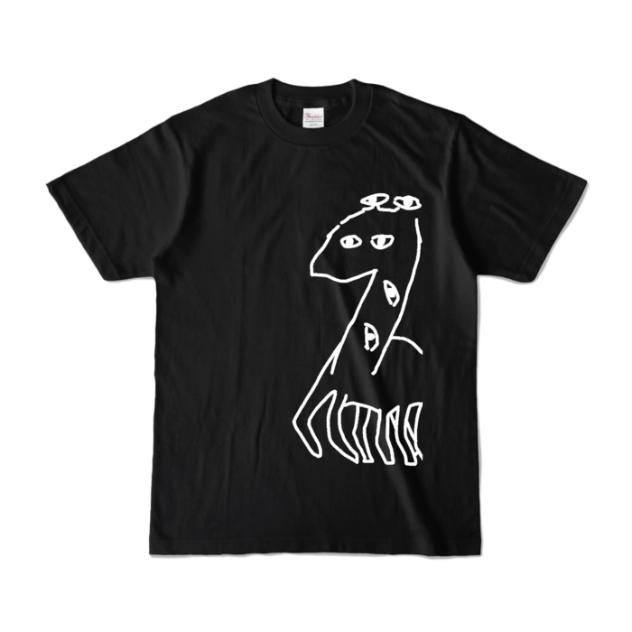 カラーTシャツ - S - ブラック (濃色)