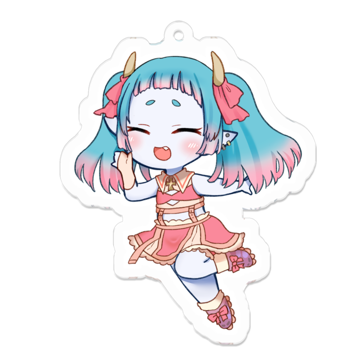 アクリルキーホルダー - 70 x 70 (mm)