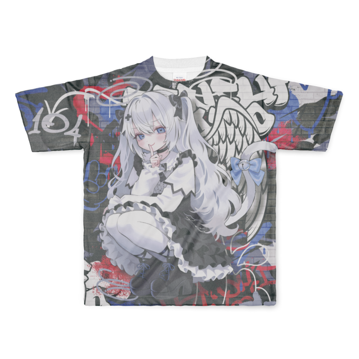 フルグラフィックTシャツ - L - 両面印刷