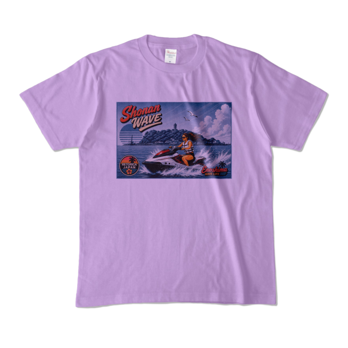 カラーTシャツ - M - ライトパープル (淡色)