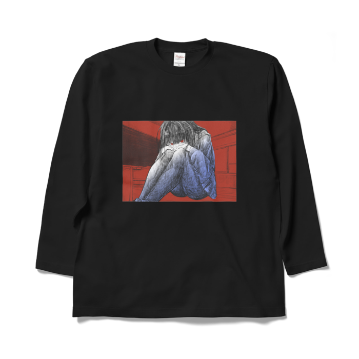 ロングスリーブTシャツ - XL - ブラック